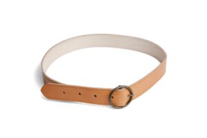 COLLAR EN PIEL VAQUETILLA PARA VACA