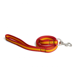 CORREA PARA Perros EN CINTA NYLON BANDERA DE ESPAÑA